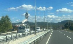 Tavşanlı çevre yolunda sürücüleri rahat ettirecek çalışma sürüyor
