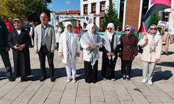 Kütahya’da Gazze İçin Sessiz Çığlık! Gazze’nin Sessiz Çığlığına Ses Oldular