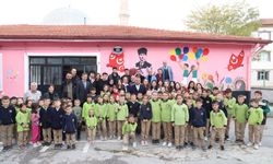 DPÜ'den anlamlı dokunuş: İnköy Ortaokulu renklerle donatıldı