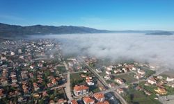 Deprem bölgesi havadan görüntülendi