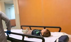 Torpil patladı, 2 yaşındaki minik ağır yaralandı