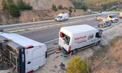 Bilecik’te korkutan zincirleme kaza: 3 kişi hastanede