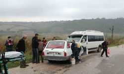 Gönen’de Korku Dolu Anlar: Sürücü İtfaiye Tarafından Kurtarıldı