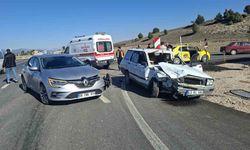 Hisarcık’ta korkutan çarpışma: 1 yaralı