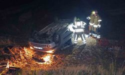 Kontrolden çıkan araç kazaya neden oldu: 1 Yaralı