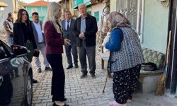 Köylerde yoğun mesai: Kaymakam vatandaşla buluşuyor