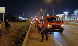 Motosiklet kazası korkuttu: 6 kişi hastaneye kaldırıldı