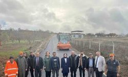 Yol çalışmalarına denetim: Kaymakam kılıç sahada