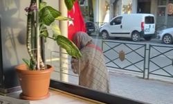 Yürekleri Isıtan Anlar: Türk Bayrağını Öpüp Başına Koydu!