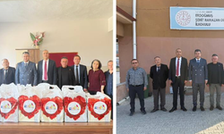 Gediz'de anlamlı destek: Öğrencilere kışlık bot dağıtıldı