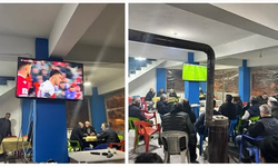 Necdet Akel, Yenikent’te Türkiye–Bulgaristan Maçını Vatandaşlarla İzledi