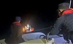 Düzensiz göçmen ölümden döndü