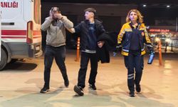 Alkollü şekilde düşen adamın kulağı koptu