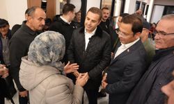 Belediye Başkanı Akın'dan deprem bölgesine moral ziyareti