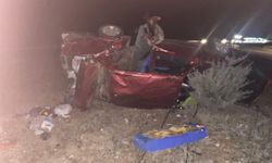 Genç sürücü araçla takla atarak yaşamını yitirdi