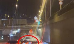 Trafiği tehlikeye atan sürücüler görüntülere yansıdı