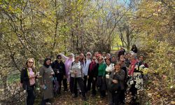 Kütahya’da temiz havada stres atan yürüyüş keyfi