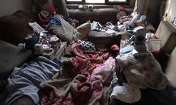 Yalnız yaşayan adamın evindeki manzara korkuttu