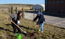 DPÜ’de Geleceğe Yeşil Miras: Öğrenciler Fidan Dikti