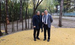 Başkan Balaban Emekli Kafe'de çalışmaları yerinde inceledi