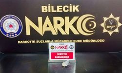 Bilecik'te uyuşturucu operasyonu: 1 gözaltı