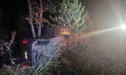 Direksiyon Hakimiyeti Kayboldu, Araç Şarampole Uçtu