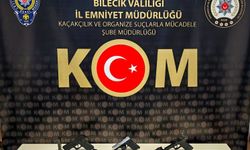 Kaçak silah operasyonunda Bilecik’te 1 kişi cezaevine gönderildi