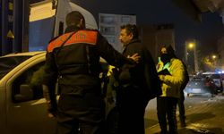 Kontrolde tansiyon yükseldi: Alkollü sürücü polis ekiplerine direndi