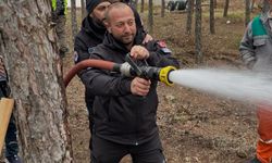 Orman yangınlarıyla mücadele gönüllüsü oldular