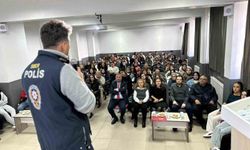 Polisten 500 öğrenciye SİBERAY egitimi