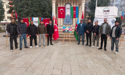 Kütahya Azerbaycan Parkı'nda, Haydar Aliyev sergi etkinliğiyle anıldı