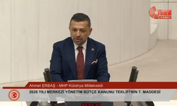Ahmet Erbaş’tan TBMM’de Kütahya Çıkışı "Yollar Acilen Bitirilmeli"