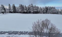Uludağ'da kar kalınlığı şaşırttı