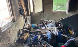 İş hanı alevlere karıştı