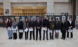 Kütahya'da resim yarışmasında ödüller sahiplerini buldu