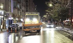 Kütahya'da yollarda kış mesaisi başladı