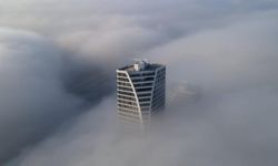 Yoğun sis kenti esir aldı