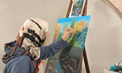 Kütahya'da tarihi küçük hamam şehrin sanatının kalbine dönüşüyor