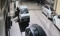 Park halindeki araçtan hırsızlık yaptı