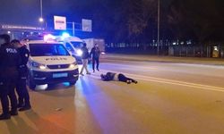 Üst geçidi kullanmadı, ölümden döndü