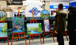 Duyguların tuvale yansıdığı sergi, sanatseverlerin izlenimleriyle sona erdi