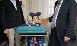 Kütahya İl Müftülüğünden Hasta Öğrenciye Moral ve Destek