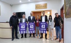 Tavşanlı'da Spor Kulübü’nden Başkan Derin’e ziyaret