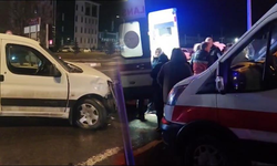 Kütahya'da Ambulans Yolda Kaza Yaptı! Oda Başkanı Hastaneye Kaldırıldı