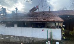 Yalnız yaşayan adamın evi kül oldu