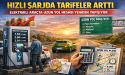 Hızlı şarjda tarifeler arttı: elektrikli araç kullanıcıları 2026’ya zamlarla girdi