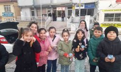Hisarcık’ta iftar vakti miniklerin sevinciyle şenlendi