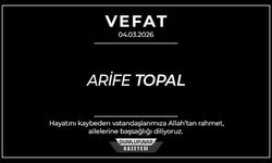 Kütahya’da acı kayıp: Arife Topal son yolculuğuna uğurlanıyor