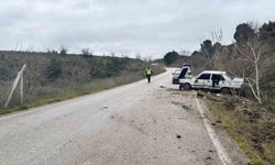 Direksiyon hakimiyetini kaybeden sürücü ağaca çarptı: 1 yaralı