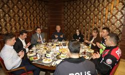 Kütahya Valisi Işın güvenlik güçleriyle iftar programında bir araya geldi
